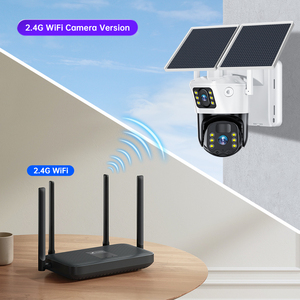 Aov 24시간 듀얼 렌즈 6MP 무선 보안 카메라 자동 추적 풀 컬러 야간 투시 <span class=keywords><strong>CCTV</strong></span> 태양광 카메라 4G 심 야외 IP66 8K - Product Image 3
