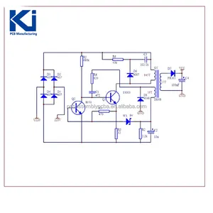 Guangzhou professionnel personnalisé électronique carte de circuit imprimé Pcba assemblage fabricant multicouche Pcb