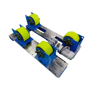 Rotateur de soudage 5TON 10TON 3000mm / Machine de rotation pour soudures / Plateforme de soudage à rouleaux avec roues en caoutchouc - Product Image 1