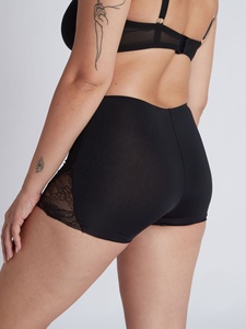 Intiflower 5392902 OEM Mutandine Boxer da Donna in Seta Ghiaccio con Pizzo - Taglie Forti Comode - Product Image 3