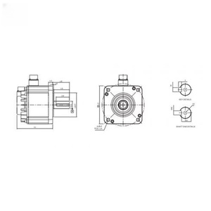 Nouveau moteur original ECMA-F11830RS ECMA-A2 3KW 1500 tr/min 220V en stock - Product Image 3
