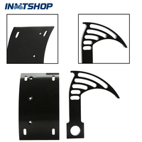 Ventes directes d'usine INMT, cadre de plaque d'immatriculation en alliage et plastique pour moto Sportster 2004-2017, pièces détachables modifiables