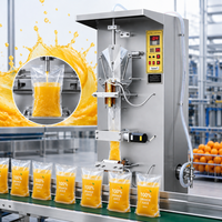 Macchina Automatica per Riempimento e Sigillatura di Sacchetti Liquidi, Volume Regolabile 50-500ml, 220V, Attrezzatura Elettrica per Confezionamento di Acqua e Succhi