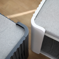 Abri pour animaux domestiques, petit chiot, niche pour chiens et chats, en plastique, petite maison pour l'extérieur et l'intérieur, vente en gros,