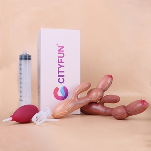 Vibrador con Función de Eyaculación CITYFUN, Varita de Masaje de Silicona Líquida, Estimulador de Clítoris y Punto G, Vibrador Vaginal - Product Image 2