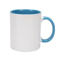 Offre Spéciale – Tasse à café en porcelaine blanche unie de 11 oz et 15 oz, personnalisable par sublimation, écologique, compatible lave-vaisselle, avec logo