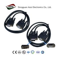 Cable Serial DB9, Cable de Extensión RS232 de 9 Pines, Macho a Macho / Macho a Hembra / Hembra a Hembra, Cable DB9 de Par Trenzado