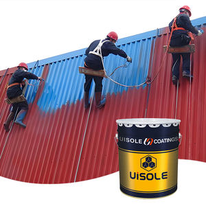 <span class=keywords><strong>Peinture</strong></span> industrielle liquide acrylique pour acier, revêtement par pulvérisation pour structure en acier, porte métallique, bateau, prix d'usine OEM, méthode d'application - Product Image 2