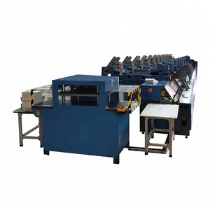 Fully Automatic children board book glue binding machine,children book page gluing machine