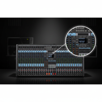 Console de mixage audio professionnelle 26 canaux 99DSP, contrôleur DJ/console de mixage audio pour les concerts sur scène de grande envergure et les festivals de musique
