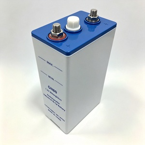 Batterie rechargeable alcaline nickel-cadmium (NiCD) à faible décharge KL80P 1.2V 80AH GN80 KPL80 IEC60623 pour alimentation de secours - Product Image 5