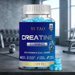 Gommes de créatine de haute qualité avec vitamine B12 et électrolytes – Soutien nutritionnel sportif, stimulation énergétique, service OEM - Product Image 1