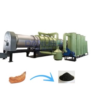 Four de carbonisation pour la production de biochar, de sciure de bois et de coques de riz, machine de fabrication de charbon de bois - Product Image 1