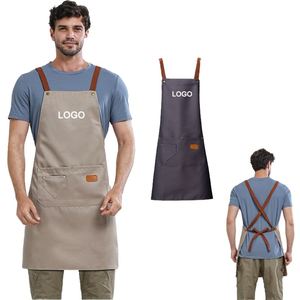 Delantal de Trabajo de Lona Impermeable Personalizado, Nuevo Diseño Impreso Popular en Internet, para Publicidad, Hogar, Cocina, Industria Alimentaria - Product Image 2