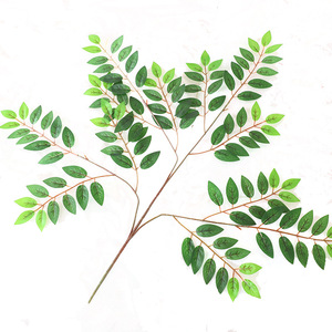 Branches d'Arbre Artificielles en Locustier 30cm-100cm, Feuillage en Plastique pour Décoration Extérieure et Aménagement Paysager - Product Image 4
