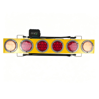 Feux arrière de remorque sans fil rechargeables à LED, barre lumineuse de remorquage 12V/24V pour camions lourds et dépanneuses