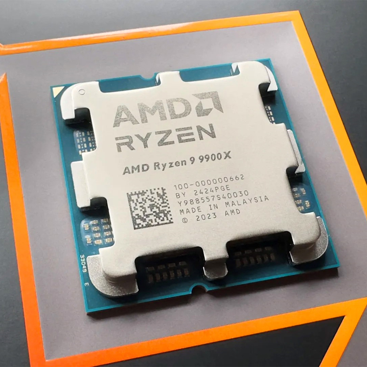 AMD Ryzen 9 9900X 12-Core 4.4 GHz Processor for Gaming, Compatible
