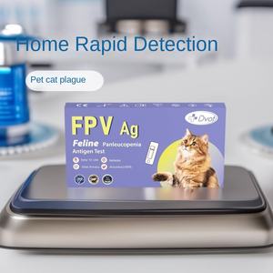 Kit de détection de peste de chat FPV bandelettes de <span class=keywords><strong>test</strong></span> vétérinaires d'auto-<span class=keywords><strong>test</strong></span> pour <span class=keywords><strong>test</strong></span> de carte de papier de santé intestinale de chat - Product Image 4