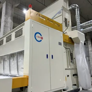 Glue-free cotton production line suitable for clothing and bedding