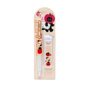 YSWH <span class=keywords><strong>Apple</strong></span> Cat Series Crayon d'activité Haute apparence Écriture Non bourrage de papier Anti noyau cassé 0.5mm Ensemble de crayons - Product Image 3