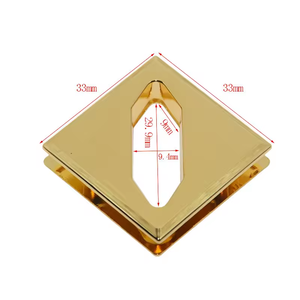 سعر الجملة حقيبة يد حقيبة يد حقيبة يد الموضة إكسسوارات حقيبة شكل مربع قفل حقيبة يد قفل بدوره - Product Image 2