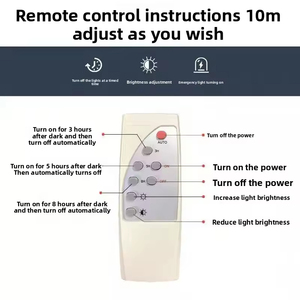 Projecteur Solaire LED Étoilé Transfrontalier avec Capteur de Lumière, Éclairage de Rue Étanche à Minuterie, Lumière de Jardin Extérieure – Vente en Gros - Product Image 4