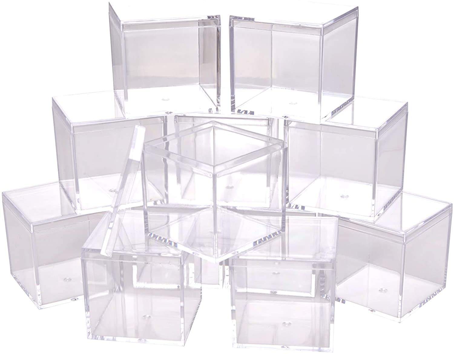 clear boxes for gifts
