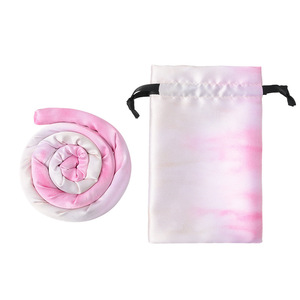 Serrure longue pliable fil de fer porte-queue de cheval <span class=keywords><strong>cheveux</strong></span> cravates femmes soie coloré Dreadlock bande de <span class=keywords><strong>cheveux</strong></span> - Product Image 4