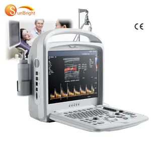 2022 Goedkope Laptop 2D Kleur Doppler Draagbare Kleuren Doppler Met Bolle Lineaire Sonde Ultrasound Machine Echo