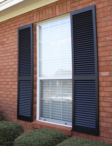 Volets métalliques <span class=keywords><strong>à</strong></span> lamelles ouvertes, volets extérieurs <span class=keywords><strong>à</strong></span> lamelles <span class=keywords><strong>orientables</strong></span>, volets extérieurs <span class=keywords><strong>à</strong></span> lamelles en alliage d'aluminium avec matériel de fixation murale - Product Image 5