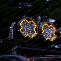 Barre lumineuse LED étanche 37 pouces 12V 5700K pour toit de voiture, véhicule tout-terrain, Can-Am, SUV, 4x4, UTV, camion, projecteur