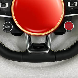 Volant en fibre de carbone pour Volkswagen <span class=keywords><strong>Golf</strong></span> 7 75 GTI <span class=keywords><strong>GTD</strong></span> GTE R Polo GTI Tiguan Passat - Product Image 5