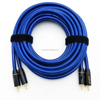 Hifi Ofc haut-parleur 7.5mm Jack câbles Audio et vidéo câble Rca voiture auxiliaire De Audio pour casque remplacement haut-parleur Types de câble