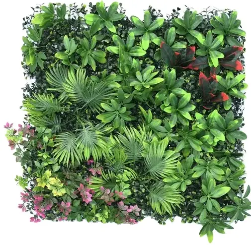 Großhandel Decken künstliches Grün an der Wand hängende Pflanzen für Garten Wanddekoration Hochzeitsdekoration