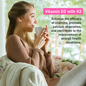 Suplemento Líquido de Vitamina D3 con K2, 120 Porciones, Base de Aceite MCT, Promueve la Densidad Ósea, la Salud Inmunológica y Metabólica - Product Image 3