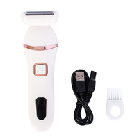 Afeitadora para Mujer, Compacta, Ligera, Suave, Ergonómica, Inalámbrica, Segura para la Piel, Portátil, para Uso en Casa, Recortadora OEM