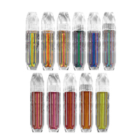 Vente en gros de gloss à lèvres en vrac, gloss à lèvres vegan changeant de couleur, gloss à lèvres hydratant