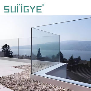 SUNGYE garde-corps en <span class=keywords><strong>verre</strong></span> sans cadre de style européen double <span class=keywords><strong>verre</strong></span> de sécurité feuilleté barrière de protection extérieure pour balcon <span class=keywords><strong>terrasse</strong></span> - Product Image 1