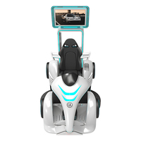 Nuevo Simulador de juego de conducción 9D VR, producto de entretenimiento para interiores, franquicia de realidad Virtual Vr Racing Karting, juegos de coches, Material metálico