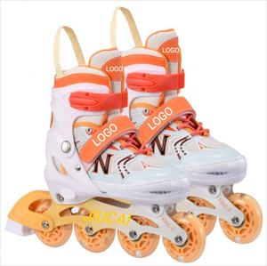 Nuovi Protezioni per Pattini <span class=keywords><strong>a</strong></span> <span class=keywords><strong>Rotelle</strong></span> per Bambini 2022, Copri Pattini Rosa, Nero, Rosso - Product Image 2