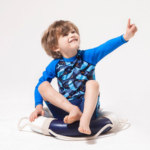 Korean Style Kid Boys Swim Clothes Children's <b>Bathing</b> Suit From China - Product Image 3