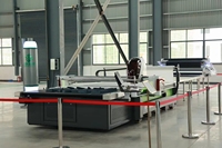 Prix de la machine de découpe pour éponge, carton, plastique, caoutchouc, PU, PVC, mousse, cuir, tissu