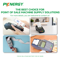 Baterai POS Tahan Lama INR18650 7.4V 2s1p 2600mAh Paket Baterai untuk Sumber Daya POS Genggam