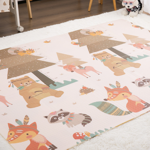 Bán Buôn Không-Độc Hại Có Thể Gập Lại Xpe Bọt Playmat Chống Trượt Trẻ Em Phòng Chơi Thảm Với Thêm Kích Thước Lớn Có Thể Đảo Ngược Thảm Di Động - Product Image 3
