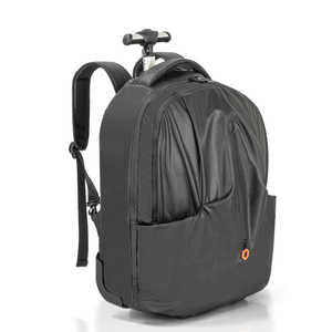 Equipaje de mano Bolsa de viaje con <span class=keywords><strong>ruedas</strong></span> <span class=keywords><strong>Mochila</strong></span> de diseño personalizado <span class=keywords><strong>Mochila</strong></span> negra <span class=keywords><strong>Mochila</strong></span> para computadora portátil con <span class=keywords><strong>ruedas</strong></span> de 17,3 pulgadas - Product Image 4