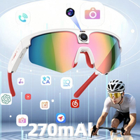 Lunettes Intelligentes Q2 avec Caméra 8MP, Vidéo 1200P, Traduction IA en Temps Réel, Appel BT, Lecture Audio et Prise de Photos Mains Libres