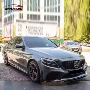 Lèvre de pare-chocs avant en fibre de carbone véritable <span class=keywords><strong>prix</strong></span> usine pour <span class=keywords><strong>Mercedes</strong></span> Benz <span class=keywords><strong>classe</strong></span> C W205 C260l coupé C43 2019-2021 - Product Image 3