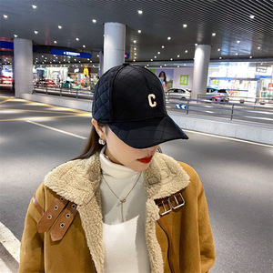 Casquette de baseball chaude en coton à motif quadrillé, style japonais, broderie d'image coréenne, pour couple, femme - Product Image 2