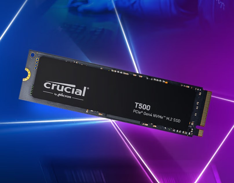 【新品】Crucial T500 500GB SSD PRO Crucial T500 500GB CT500T500SSD8 PCIe 4.0 M.2 2280 NVMe SSD