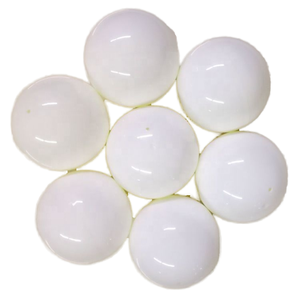 50mm 60mm 70mm 80mm 90mm 100mm Bola de plástico hueca blanca Bolas de cápsula que se pueden abrir para sorteo de lotería - Product Image 1